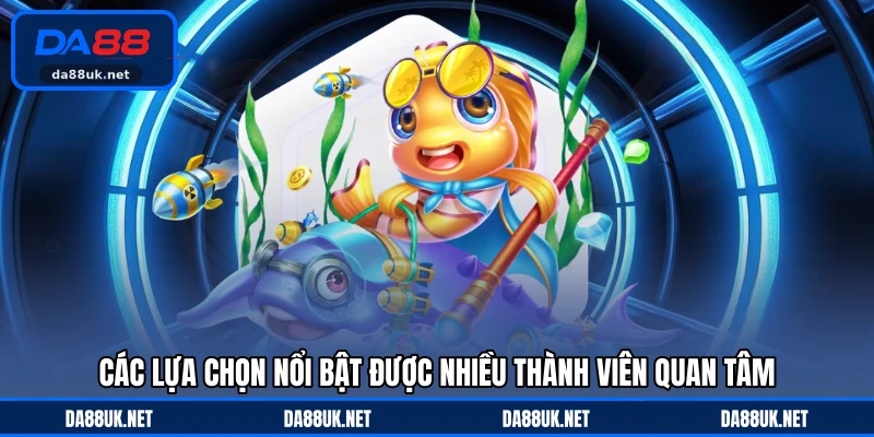Các lựa chọn nổi bật được nhiều thành viên quan tâm
