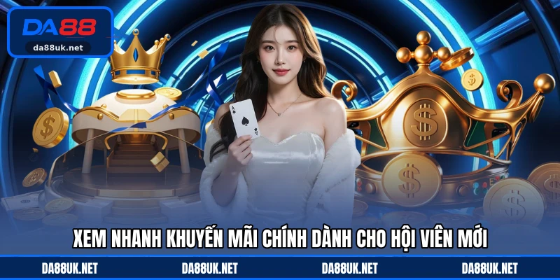 Xem nhanh khuyến mãi chính dành cho hội viên mới